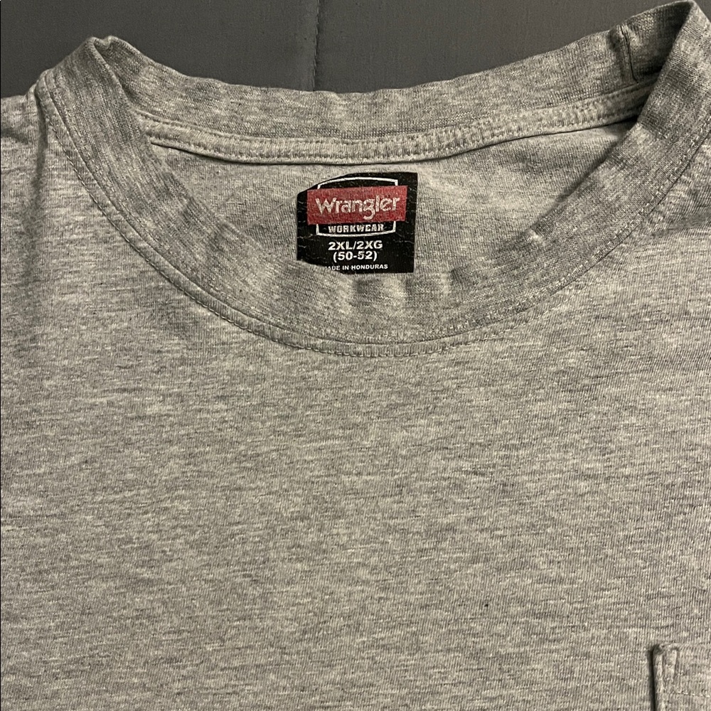 Wrangler Heather Gray Tee